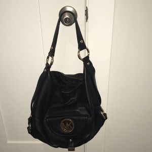 Michael Kors Black leather purse
